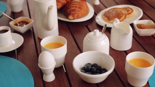 White Deep Plate 8" inch | 20 Cm 11 Oz | 325 Ml